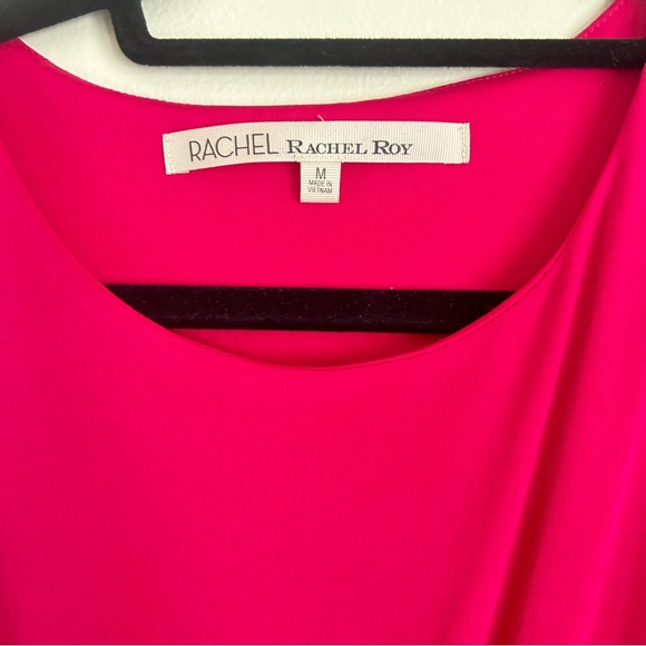 Rachel Rachel Roy NWT Fuchsia Pink Twist Front Tank Dress Size M - Picture 9 of 10